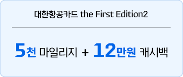 대한항공카드 the First Edition2